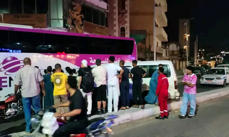 كيف أنقذت العناية الإلهية ركاب ميكروباص من حادث في الأقصر