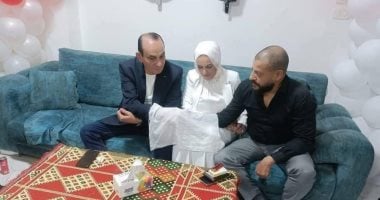 عقد قران نجم الزمالك السابق حمادة عبد اللطيف: هل كانت البساطة هي سر تألق حفل الزفاف؟ (صور)