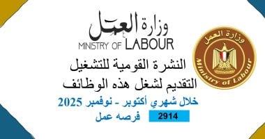 هل أنت مستعد للانطلاق في مسيرة جديدة؟ وزارة العمل تعلن عن 2914 فرصة عمل رائعة في 72 شركة خاصة تستهدف شباب 13 محافظة!