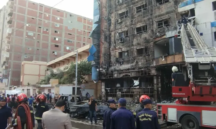 استجابة سريعة من الصحة لحريق مستشفى راقودة بالإسكندرية: ما التفاصيل؟