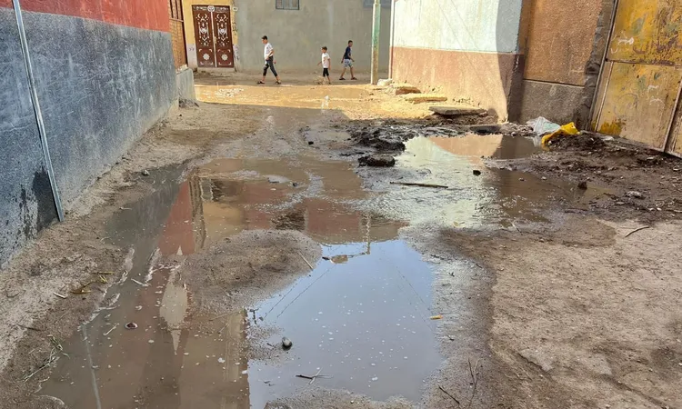 كيف يؤثر كسر خط مياه حجازة على حياة أهالي قوص في قنا